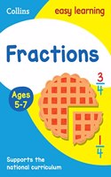 Collins Easy Learning Age 5-7 -- Fractions Ages 5-7: New