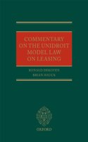 Commentary UNIDROIT Model Law On Leasing