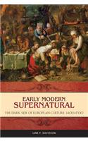 Early Modern Supernatural