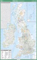 British Isles Communication: (OS Wall Map)