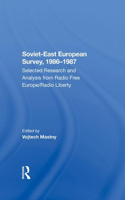 Soviet-east European Survey, 1986-1987