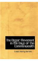 The Digger Movement in the Days of the Commonwealth