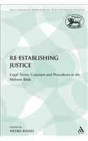 Re-establishing Justice