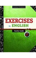 Exercises in English Level F Teacher Guide