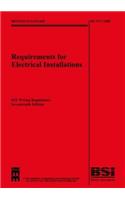 Requirements for Electrical Installations