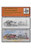 Iron Horse Art Coloring Book