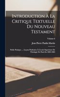 Introduction À La Critique Textuelle Du Nouveau Testament