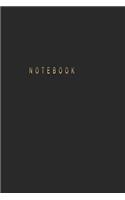 Notebook: Blank Lined Classic Journal Notebook (6 x9 inches) - 110 Pages(75 Classic)