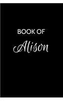 Book of Alison