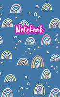 Notebook: Cute Blank Lined Journal Large 8.5 x 11 Matte Cover Design with Ruled White Paper Interior (Perfect for School Notes, Girls and Boys Diary, Kids Wri