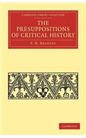 Presuppositions of Critical History