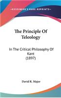 The Principle of Teleology