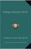 Poems Obiter (1914)