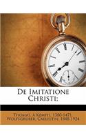 de Imitatione Christi;