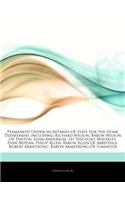 Articles on Permanent Under-Secretaries of State for the Home Department, Including: Richard Wilson, Baron Wilson of Dinton, John Anderson, 1st Viscount Waverley, Evan Nepean, Philip Allen, Baron Allen of Abbeydale, Robert Armstrong