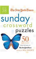 New York Times Sunday Crossword Puzzles Volume 38: 50 Sunday Puzzles from the Pages of the New York Times