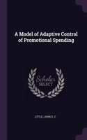 Model of Adaptive Control of Promotional Spending