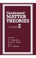 Condensed Matter Theories