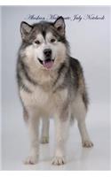 Alaskan Malamute July Notebook Alaskan Malamute Record, Log, Diary, Special Memories, To Do List, Academic Notepad, Scrapbook & More