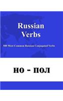 Russian Verbs: 500 Most Common Russian Conjugated Verbs