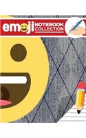 Emoji Notebook Collection: Emoji Notebook for School, 100 Sheets/200 Pages, Composition Notebook, Composition Books, Journal, Diary, Notepads, Notebook for School, Emoji Schoo