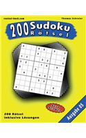 200 Sudoku Rätsel, Ausgabe 05: 200 schwere 9x9 Sudoku mit Lösungen, Ausgabe 05(5 200 Sudoku Rätsel)