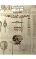 Handbook of American Indians Volume 3