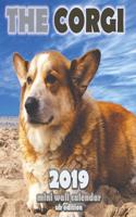 The Corgi 2019 Mini Wall Calendar (UK Edition)