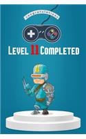 Congratulations Level 11 Completed