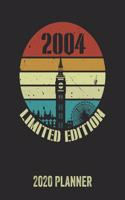 2004 Limited Edition 2020 Planner