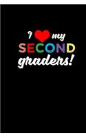 I love my second graders! Mrs. Mueller: Hangman Puzzles - Mini Game - Clever Kids - 110 Lined pages - 6 x 9 in - 15.24 x 22.86 cm - Single Player - Funny Great Gift