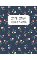 Teacher Planner 2019-2020: Lesson Planner for Academic Year July 2019 - June 2020, 7 Subject Weekly Lesson Planner + Monthly Calendar View, Comes with Goals Section + Notes, C