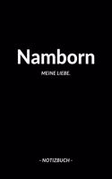 Namborn: Notizbuch / Notizblock A5 - 120 Seiten Punktraster - Notizblock / Journal / Notebook für deine Stadt