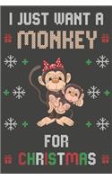 I Just Want A Monkey For Christmas