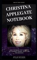 Christina Applegate Notebook
