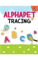 Alphabet Tracing: Kindergarten Handwriting Workbook, Trace Alphabet and Coloring for Kids, 106 Pages