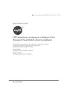 Cfd Sensitivity Analysis of a Modern Civil Transport Near Buffet-Onset Conditions