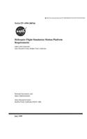 Helicopter Flight Simulation Motion Platform Requirements