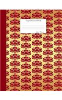 Lotus Flower Composition Notebook
