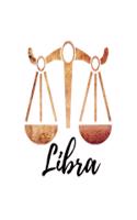 Libra: Libra Sketch Book Brown