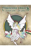 Christmas Fairies Coloring Book