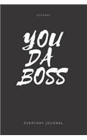 You Da Boss Journal