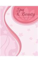 Spa and Beauty Appointment Book