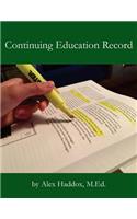 Continuing Education Record