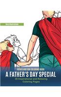 Father and Son Coloring Book