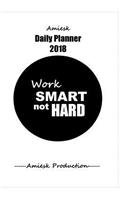 Amiesk Daily Planner - 2018
