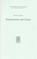 Pseudonymity and Canon