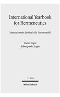 International Yearbook for Hermeneutics/Internationales Jahrbuch Fur Hermeneutik