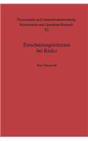 Entscheidungskriterien bei Risiko