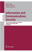 Information and Communications Security: 11th International Conference, Icics 2009